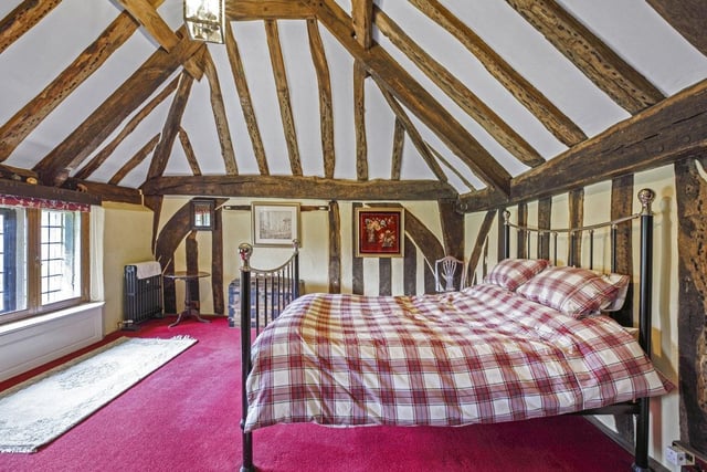 One of the large double bedrooms within the Hall