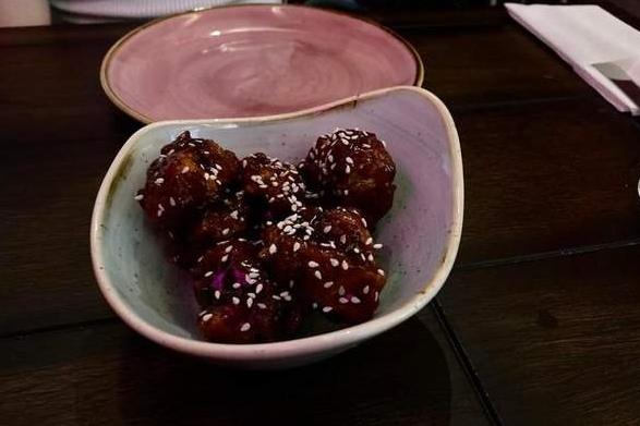 Jamrock, which has recently moved to King Charles Street, scored 8 for atmosphere, 8 for food, 10 for service and 8 for value. Pictured is the barbecue jackfruit.