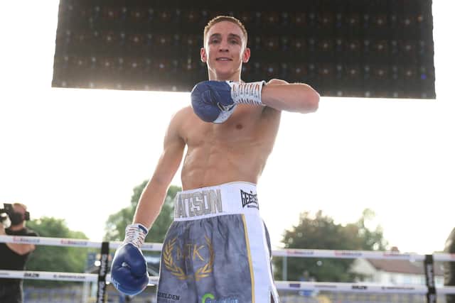 Jack Bateson is ready for the big fights as he takes on Shabaz Masoud in Sheffield next month. Picture: Mark Robinson/Matchroom Boxing