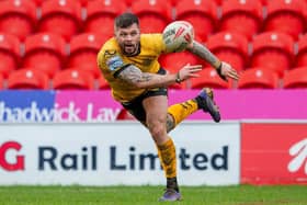 Liam Hood will make his first Betfred Super League appearance for Castleford Tigers against visitors Wigan Warriors on Sunday. Picture by Allan McKenzie/SWpix.com.