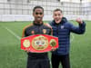 Leeds United star hand-picked for title fight ring-walk as world champion visits Thorp Arch
