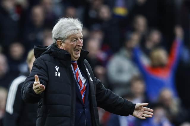 'MASSIVE BLOW': For Crystal Palace and boss Roy Hodgson, above. Photo by IAN KINGTON/AFP via Getty Images.