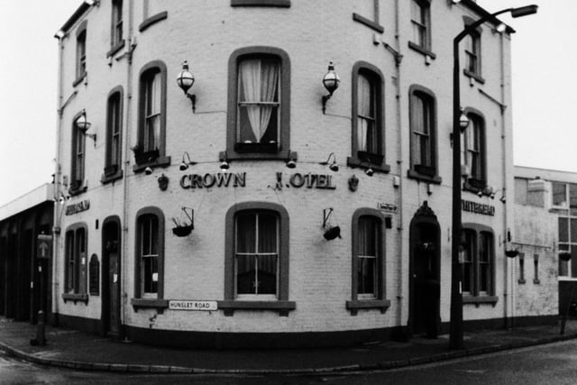 Did you enjoy a drink here back in the day? The Crown Hotel on Hunslet Road pictured in April 1993.