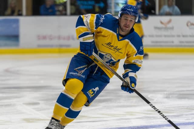 INCOMING: Canadian import forward Zach Brooks has impressed during pre-season for Leeds Knights. Picture courtesy of Oliver Portamento.