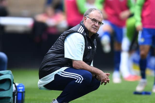 Leeds United Head Coach Marcelo Bielsa. (Photo by Tony Marshall/Getty Images)