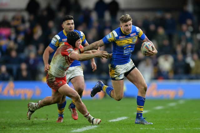 Nene Macdonald has taken the number four spot in Rhinos' squad, held last season by Liam Suitcliffe. Picture by Bruce Rollinson.