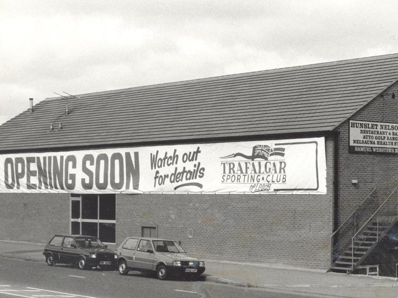 The Trafalgar Sporting Club in Hunslet. Pictured in April 1986.