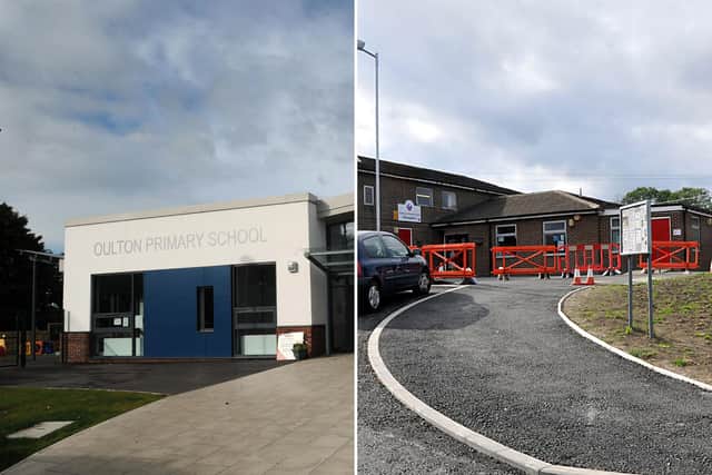 Oulton Primary School and Gildersome Primary School are both reducing their intake of pupils