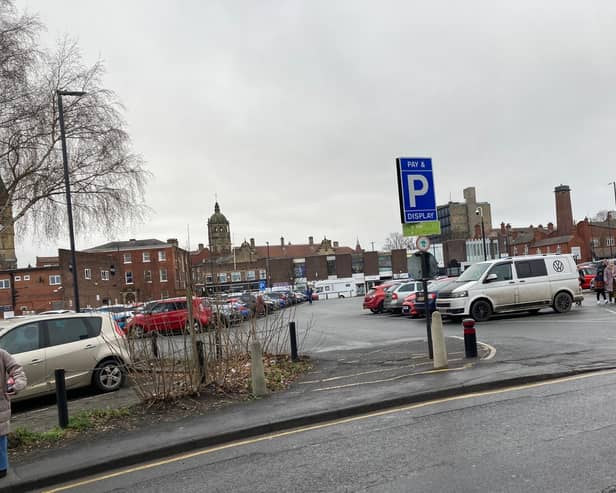 A multi-storey car park could be built at Borough Road as Wakefield Council looks to provide more city centre car parking spaces. Photo: LDRS.