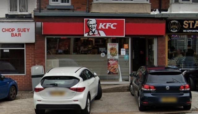 KFC Cross Gates, in Station Road, was rated on February 21