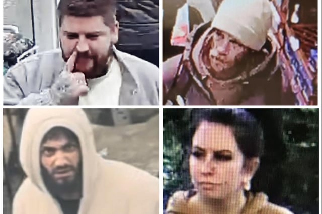 The people featured in this photo gallery are wanted by West Yorkshire Police