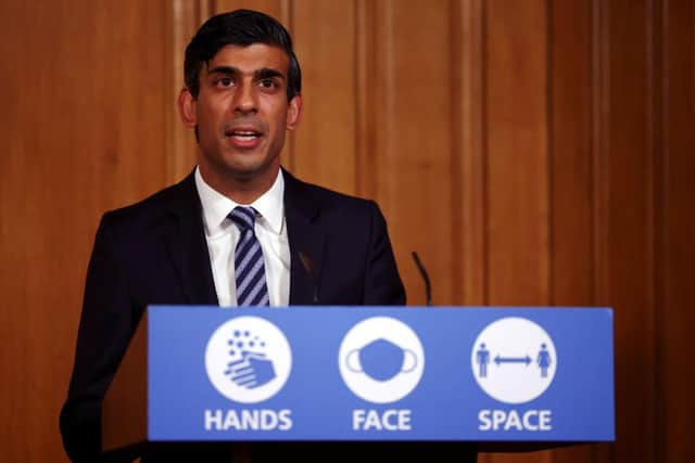 Rishi Sunak gave an update on the Job Support Scheme on Thursday (Getty Images)