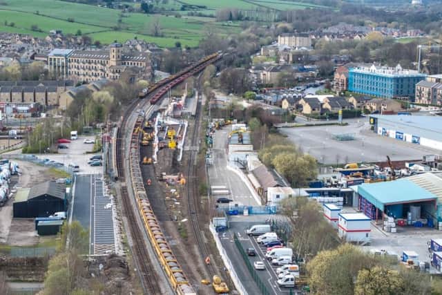 The Transpennine Route Upgrade (TRU) is continuing this week with major upgrades to Huddersfield Station.