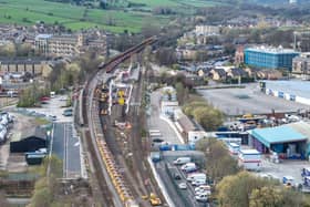 The Transpennine Route Upgrade (TRU) is continuing this week with major upgrades to Huddersfield Station.