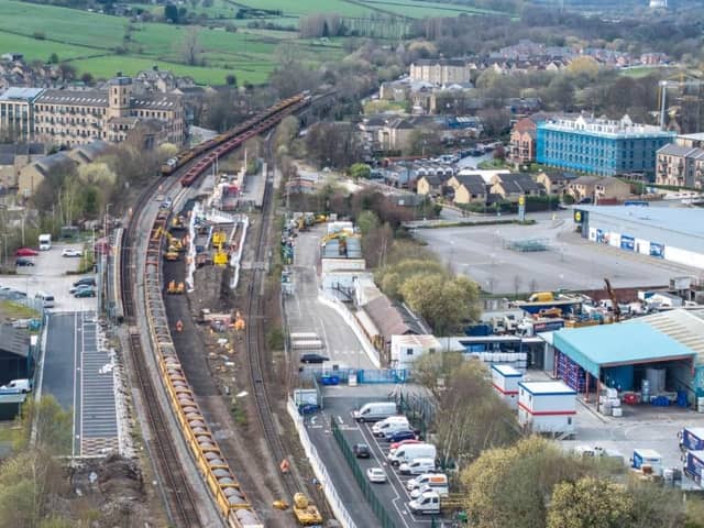 The Transpennine Route Upgrade (TRU) is continuing this week with major upgrades to Huddersfield Station.