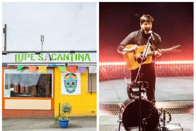 A huge cheer roared around the Headingley venue as Marcus proclaimed Lupe's Cantina Mexicana as the ‘best’ after visiting for food earlier in the day