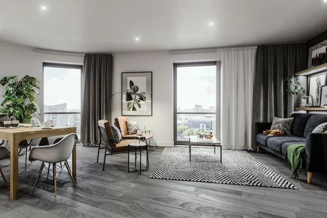 Phoenix apartments are now up for sale with master sales agent North Property Group. A three-bedroom property on the fourth floor is listed on Zoopla for an asking price of £392,950.