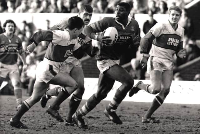 Roy Powell in action for Leeds. Picture by YPN.