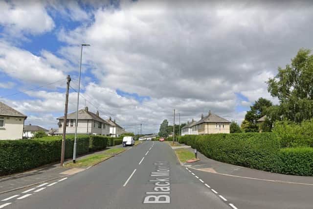 Police were called to Black Moor Road in Moortown after reports of a hit and run. Picture: Google