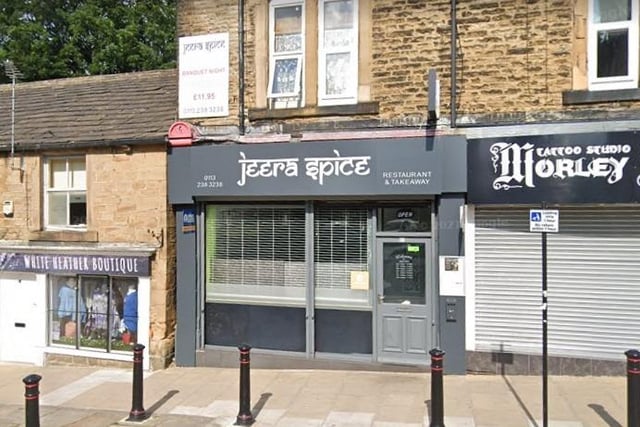 Jeera Spice is an Indian restaurant and takeaway in Queen Street, Morley, serving a range of balti, tandoori, biryani and vegetable dishes as well as house specialities such as the Bangladeshi kofta khana - spiced meatballs and herbs.