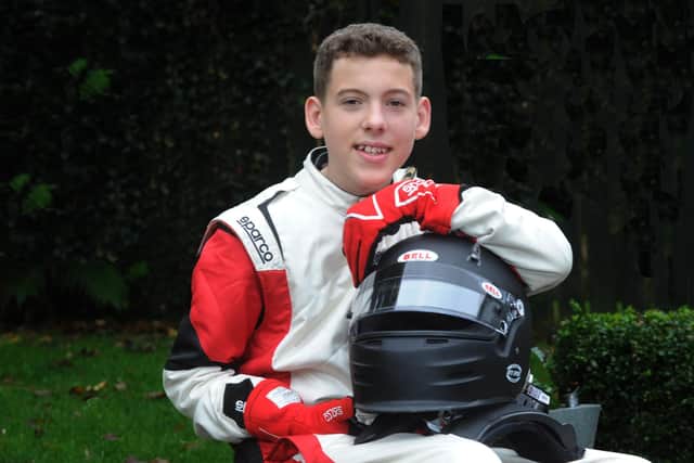 14-year-old Elliott has dyspraxia, also know as developmental co-ordination disorder. Image: Steve Riding