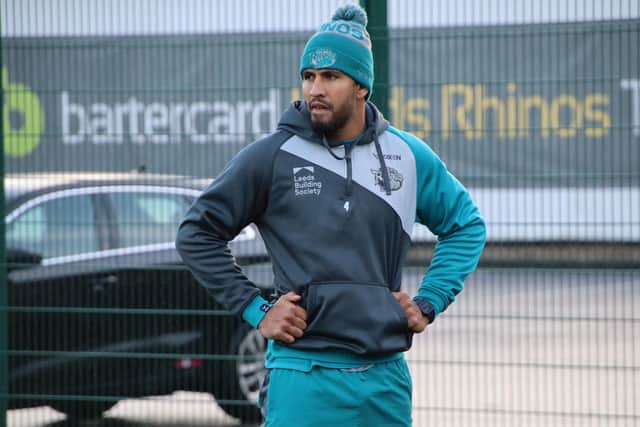 Nene Macdonald could make his Rhinos debut this week after recovering from injury. Picture by Phil Daly/Leeds Rhinos