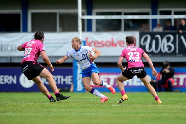 Trinity captain Jacob Miller has been linked with a move to Castleford. Picture by James Hardisty