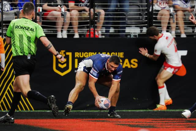 Ryan Hall could return for Leeds Rhinos against Warrington Wolves on Sunday. Picture by Alex Whitehead/SWpix.com.