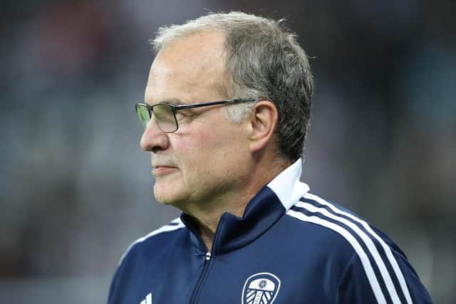 Marcelo Bielsa, Manager of Leeds United. (Photo by Ian MacNicol/Getty Images)