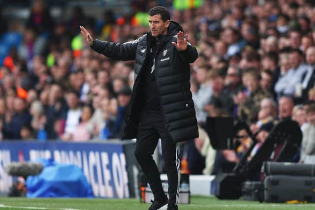 IMPORTANT MESSAGE: From Leeds United head coach Javi Gracia. Photo by Matt McNulty/Getty Images.