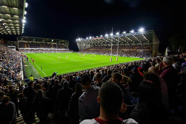 AMT Headingley will stage a Betfred Super League semi-final on Friday, September 25. Leeds Rhinos find out on Saturday who they play. Picture by Allan McKenzie/SWpix.com.