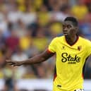 Ismaila Sarr of Watford during the Sky Bet Championship between Watford and Sheffield United (Photo by Marc Atkins/Getty Images)