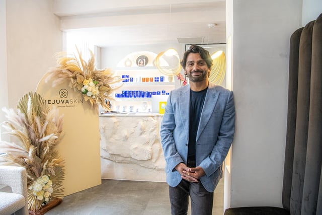 Shaz Ahmed, owner of Rejuvaskin, will be leading the team at the brand's new space.