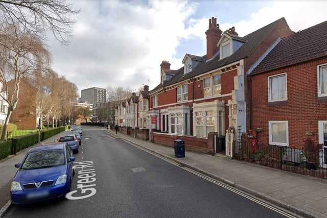 A total of seven properties have been sold at Homesea House, in Green Road, Portsmouth, between January 2016 and January 2022. The average sale price was £71,214. The properties here are only available to people over the age of 60. Service charges may apply.