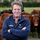 Beef farmer Adam Quinney