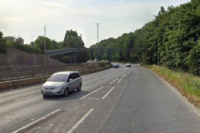 Cross tried to shake off police by going the wrong way along Stanningley Bypass.