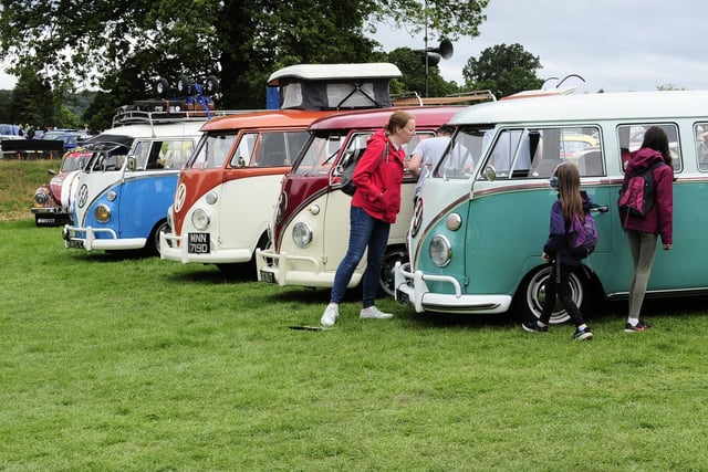 There are a number of special displays, including Aircooled, Ratty, Porsche, Golf R32, Audi R8 / RS, Coach-built Campers and Graffiti'd vehicles.