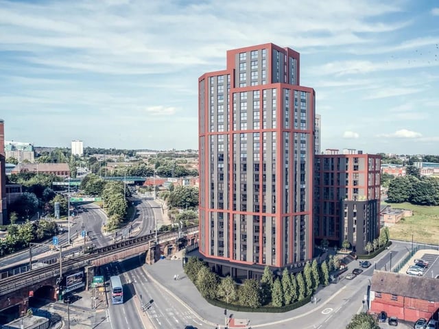 With Block A standing at 21 stories tall and Block B at 17, Phoenix will change the Leeds city centre skyline and construction is well underway. The development is made up of 367 luxury apartments and will boast a 24-hour concierge and a state of the art gym, co-working space and communal gardens.