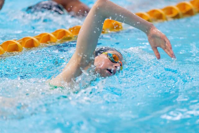 City of Leeds Swimmer Hollie Wilson, 14, will contest the freestyle events at the European Youth Olympic Festival (Picture: Bruce Rollinson)