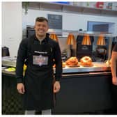 Reece Barr, 27 and his brother Jordan, 29, have set up the ‘Barr and Grill’ eatery in Stanningley, Leeds.