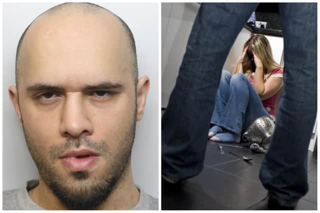 Carrasco was jailed for three years for his violent behaviour towards his ex partner. (pic by WYP / National World)