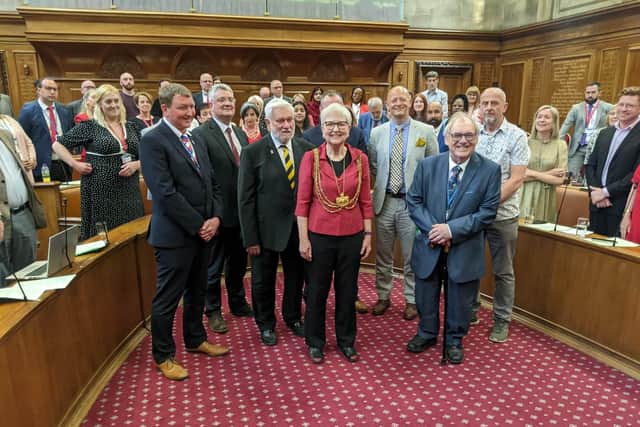 Councillor Garthwaite was appointed Lord Mayor at a full council meeting