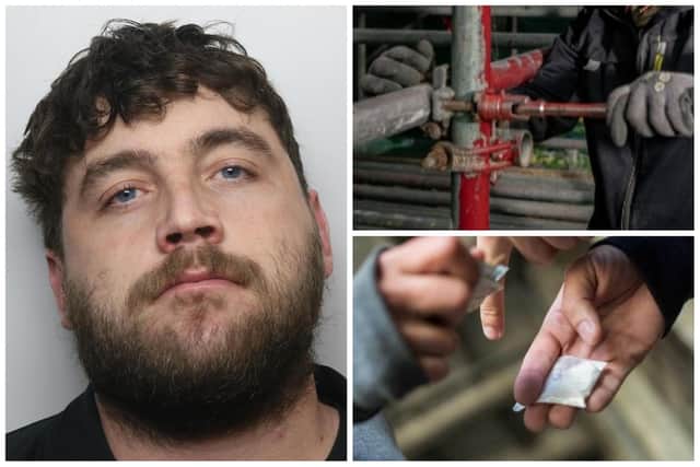 Scaffolder Holmes sold deadly drugs to feed his own habit. (pic by WYP / National World)