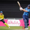 LEADING MAN: Dawid Malan hit 95 off 56 balls to lead Yorkshire Vikings to an eight-run victory over Nottinghamshire at Trent Bridge - ending the club's nine-month wait for a victory in all competitions. Picture by Alex Whitehead/SWpix.com