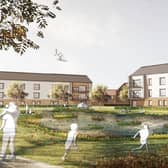 An artist's impression showing what part of the new estate might look like, once finished. Picture courtesy of Leeds City Council/YouTube.