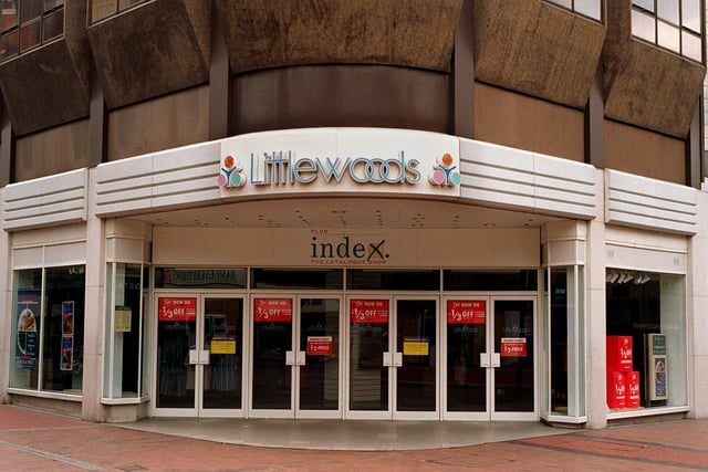 Did you shop here back in the day? Littlewoods pictured in July 1997.