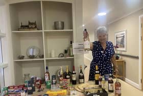 Sandra Anderson, Home Manager at HC-One’s Hambleton Grange Care Home at Tombola at HC-One’s Hambleton Grange Care Home’s Summer Fair