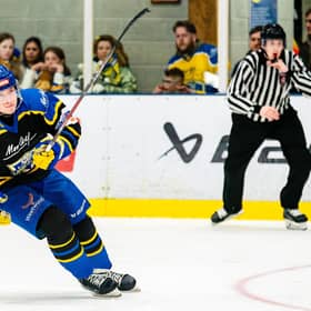 ON THE UP: Innes Gallacher proved a key player for Leeds Knights last season. Picture: Kev Bland/Knights Media.