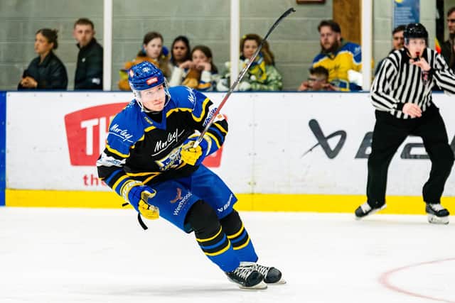 ON THE UP: Innes Gallacher proved a key player for Leeds Knights last season. Picture: Kev Bland/Knights Media.