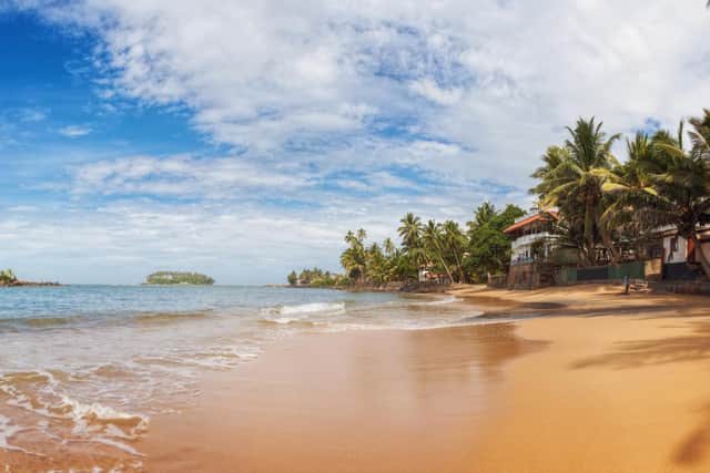 Life's a beach, and all the better for it, along full length of Beruwala's picture postcard sands (photo Adobe Stock)